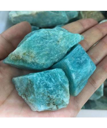 100g Natural raw Amazonite Rough Stone Natural Quartz Crystals Specimen for Natural Luster - Buy Online on GoSupps.com
