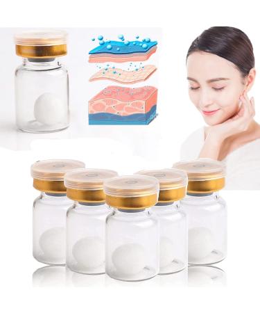 Japanese Anti-Aging Soluble Collagen Silk Ball Japanese Silk Collagen Ball Japanese Water-Soluble Silk Collagen Ball for Face Lift (Size : 5 Bottles)