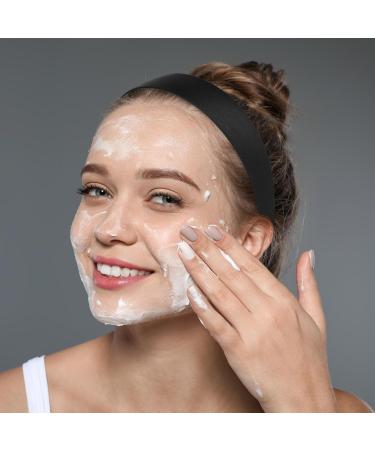 Shop Wllhyf Satin Stirring Straps - 2 Pack Black Hard Headbands for Women & Girls | Fashionable Slipproof Hair Bands for DIY Hair Jewelry - Perfect for Halloween & Christmas - Buy Online on GoSupps.com