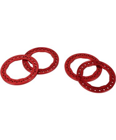 Alomejor 1.9 Aluminum Alloy Beadlock Rings - 4 Piece Red Replacement for Easy Installation & Repair - Buy Online on GoSupps.com