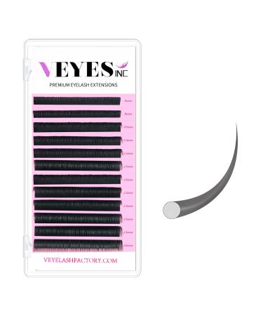 Veyelash Individual Lashes 0.15 C Curl 8-15mm Mixed Classic Lash Extensions Soft and Light Eyelash Extension Salon Use(0.15 C 8-15 Mixed) 8-16mm C-0.15