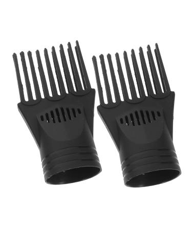 Angoily 2pcs Hair Dryer Comb Accessories Universal Hair Dryer Attachments Blow Dryer Attachment Modeling