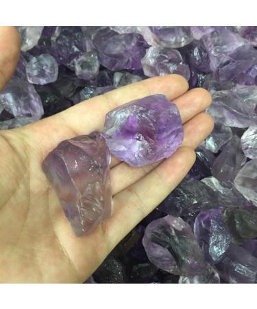 Home Decoration 2pcs Big Size Brazil Natural Rough Amethyst Quartz Specimen raw Rock Gemstone CrystalEnergy Stones DIY Jewelry Stones Stone Crystal Reiki - Buy Online on GoSupps.com