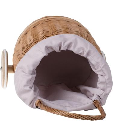 Buy e-Wicker 24 Willow Cart | Pink Basket Trailer for International Shipping - Buy Online on GoSupps.com