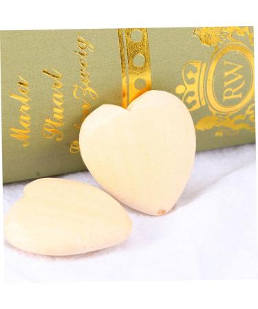 Safigle 200 Stk Peach Cherz Bear Spacer Beads | Rustic Wooden Heart-Shaped Pearls for DIY Accessories | Perfect for Children's Crafts - Buy Online on GoSupps.com