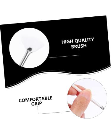 MAGICLULU 5 Sets Beauty Silicone Brush Makeup Spatula Tool Silicone Facial Brush Cosmetology Kit Thickened Glass Bowl Sleeping Brush Tools Mud Essence White Aluminum Face - Buy Online on GoSupps.com