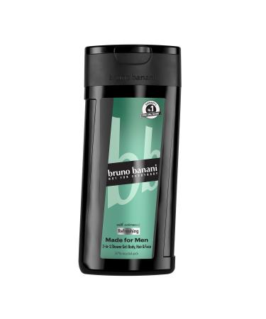 Coty Beauty Germany bruno banani Made for Men 3in1 shower gel for men with refreshing aquatic scent 250 ml