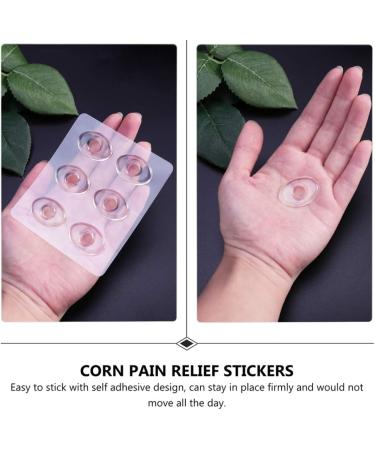 24pcs Corn Pads Gel Adhesive Foot Cushions - Reduce Foot & Heel Pain - Buy Online on GoSupps.com