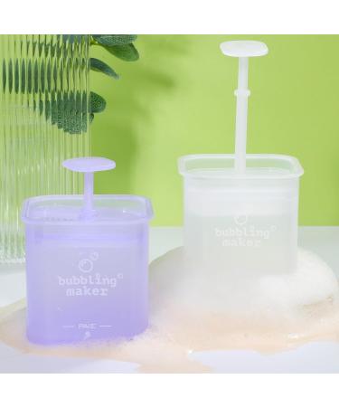 FOMIYES 4 Pcs Foam Cup Facial Marshmallows Face Wash Face Foam Maker Foaming Tools Plastic 11.00X7.50X7.50CMx2pcs As Shownx2pcs - Buy Online on GoSupps.com