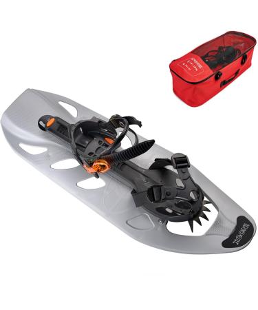 Inook big e-Xtrem snowshoes I brand snowshoes i eu 36-51 I snowshoe with practical snowshoes carrying bag i individually size adjustable and many patented functions - Buy Online on GoSupps.com
