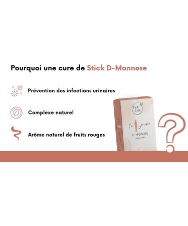 BELLE ET BIO - Stick D-mannose - Fabriqu en France - Confort urinaire- 10 sticks - Buy Online on GoSupps.com