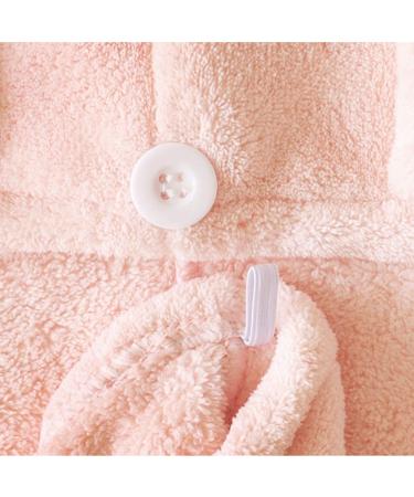 FakeFace Funny Rabbit Ear Hair Dryer Towel for Kids - Soft Microfiber Headscarf & Turban in Pink - Quick Drying Hair Wrap - Buy Online on GoSupps.com