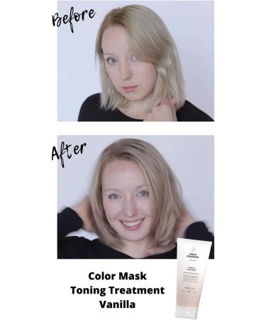Color Mask Vanilla Toning Treatment for Blonde & Vanilla Blonde Hair 6.76oz - Buy Online on GoSupps.com