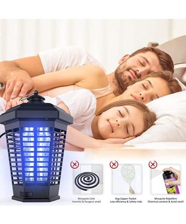 SEFAX Mosquito Killer Lamp Mosquito Killer Outdoor Mosquito Lamp - 4200 Volt Grid & 18W UV Light Bulbs Attracting Mosquitoes Waterproof Electric Shock Mosquito Killer - Buy Online on GoSupps.com