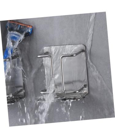 Ipetboom Stainless Steel Razor Hanger Wall Stand | Metal Organizer Holder for Electric Shavers & Hair Dryers | Durable Inoxlm Storage Solution - Buy Online on GoSupps.com