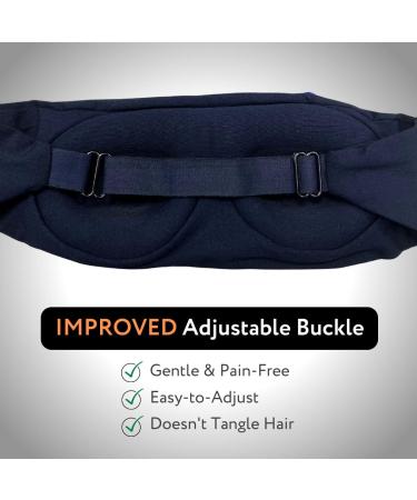 3D Contour Sleep Mask with Earplugs & Pouch | Comfortable Sleep Mask for Travel & Home - Buy Online on GoSupps.com