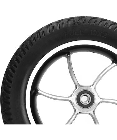Robust Antislip Alloy Wheelchair Wheel - Textured Tire - Durable Wheel Hub - Bearing Hole - Premium Replacement Wheels Sellers Top Choice - Buy Online on GoSupps.com