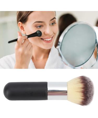 Loose Powder Makeup Brush Soft Fluffy Hair Comfortable Grip Cosmetic Beauty Brush Black - Buy Online on GoSupps.com