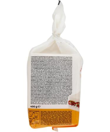  Italian Gourmet E.R. Roberto Panfiocco Bianco Soft White Bread Without Crust 400 g + 400 g Box of 5 - Buy Online on GoSupps.com