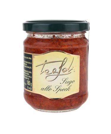 Tealdi tomato sauce with bacon from Italy 180 g Sauce with bacon 180 g