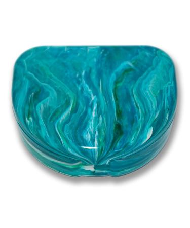 QUIST Orthodontic Retainer Case - Turquoise | Durable and Stylish - Buy Online on GoSupps.com