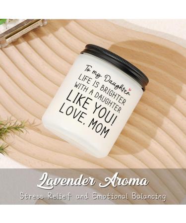 Daughter Gifts from Mom | Best Gifts for Grown Daughters & Goddaughters | Lavender Scented Candles - Buy Online on GoSupps.com