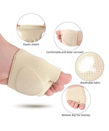 Millto Upgraded Bunion Corrector 4-Piece Set - Orthopedic Non-Slip Bunion Relief Socks for Men & Women with Toe Separator and Built-in Forefoot Cushion - Buy Online on GoSupps.com