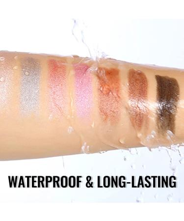 Erinde White Cream Eyeshadow Stick - Shimmer Metallic Eye Shadow Crayon | Waterproof & Long Lasting | Highly Pigmented Eye Highlighter Stick for Brightening - Save Time - Buy Online on GoSupps.com