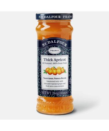 St Dalfour Thick Apricot Fruit Spread 284g Single - Buy Online on GoSupps.com