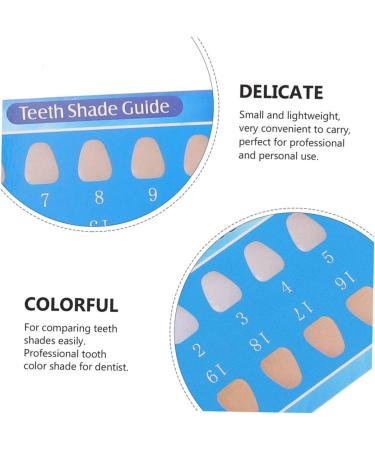 Shop Healeved 90 Tooth Colour Cards & Guides - Essential Oral Care Tools for Accurate Tooth Shade Matching - Buy Online on GoSupps.com