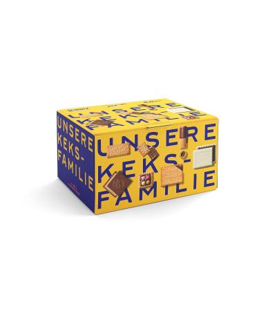 Bahlsen Our Biscuit Family - 1 pack - Biscuit mix with 7 crunchy biscuit varieties (1 x 1.12 kg)