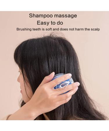 Buy Scalp Massage Device & Shampoo Brush - Soft Silicone Hair Wash Brush for Scalp Peeling & Deep Cleaning - International Shipping Available - Buy Online on GoSupps.com