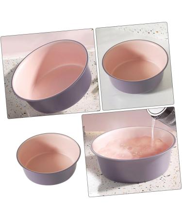 Healvian Wash Basin Art Basin Dish Bowl Kitchen Basin Fruit Washing Bowl Basin Tub Kitchen Washing Basin Blanched Water Basin Foot Soaking Basin Bath Foot Washbasin Bath Sink Bowl Plastic 30.50X30.50X11.00CM Multi - Buy Online on GoSupps.com