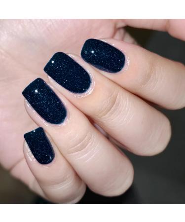 DouborQ Starry Sky Blue Nail Polish Long-lasting Glossy Nail Art Varnish (17) - Buy Online on GoSupps.com