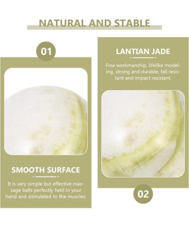 Buy Homsfou Set of Chinese Massage Balls - Gymnastics & Baoding Hand Balls for Health & Relaxation - Buy Online on GoSupps.com