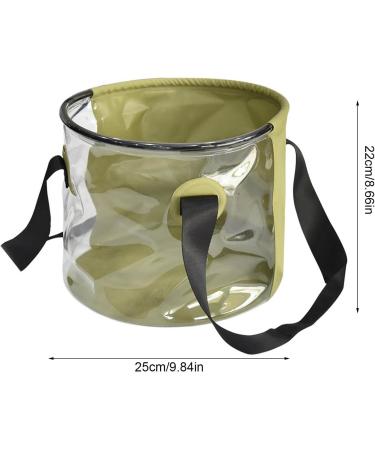 NGUMMS 2 Collapsible Bucket - 10L Fishing Bucket - Portable Kitchen Bucket Outdoor Bucket Translucent Water Container Water Bucket for Outdoor Activities 2 Pcs Transparent Barrel - Buy Online on GoSupps.com