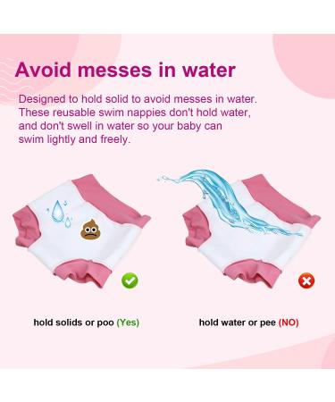 Flyish Direct Reusable Swimming Diaper for Babies - Waterproof Bathing Clothing for Boys & Girls (1-2 Years) - Purple - Buy Online on GoSupps.com