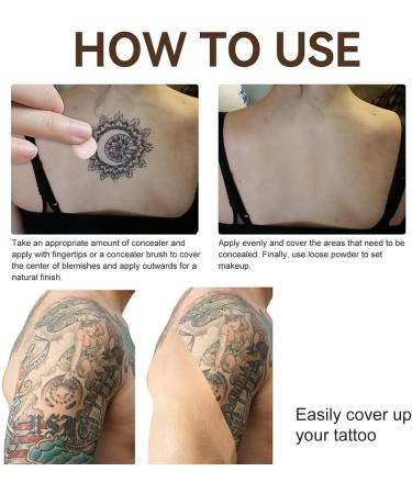 Coverpro Body Concealer Body Concealer Lotion Body Concealer for Scars Body Concealer with Sun Protectionm Body Concealer for Tattoos Full Coverage Long Lasting & Waterproof (2PCS) - Buy Online on GoSupps.com