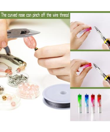 OPOUNT Jewelry Findings Set - Complete Starter Kit for Beading, Making, and Repair with Pliers, Silver Beads, and Wire Tool - Buy Online on GoSupps.com