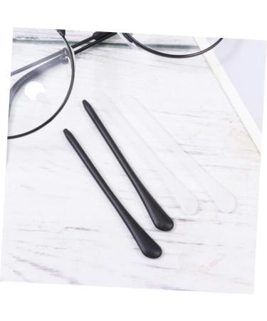 Uonlytech Non-Slip Glasses End Tips 36 Pairs Silicone Frame Covers for Secure Grip Black and White 6.5x0.6cm | International Shipping Available - Buy Online on GoSupps.com