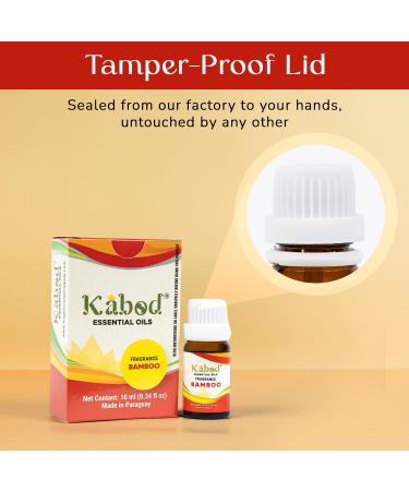 Kabod Bamboo Essential Oil - Aromatherapy Blend for Diffusers & Humidifiers - 10ML Fragrance Oil for Home Soap & Candles - Buy Online on GoSupps.com