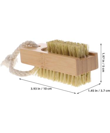 Beavorty Nail Cleaning Brush Handle Grip Fingernail Brush Nail Scrubbing Brush Manicure Pedicure Tool for Men Women - Buy Online on GoSupps.com