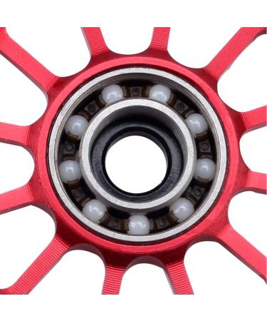 Saite 12T Rear Derailleur Pulley - Aluminum Alloy Jockey Wheel with Ceramic Guide - for Road, Mountain, MTB, BMX - Buy Online on GoSupps.com