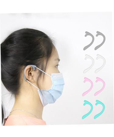 Clispeed 8 Pairs Masked Pipe Hook Accessories - Ear Protection Tape & Ear Clips for Masks - 5x3cm (2 Pack) - Buy Online on GoSupps.com