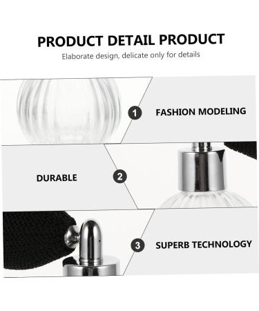 FRCOLOR Vintage Perfume Bottle Set | Refillable Atomiser Spray Bottle | Portable Glass Terrarium Perfume Sprayer - Perfect for Travel - Buy Online on GoSupps.com