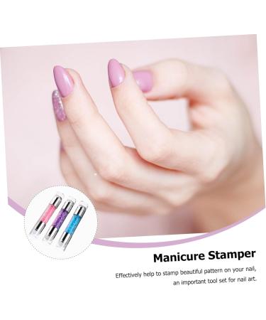 minkissy 6 Sets Double-headed Silicone Stamp Acrylic Nail Stamper Nail Stamp Tool Kit Nail Art Stencil Nail Art Stickers Nail Decals Stickers Nail Art Stamper Nail Stickers Manicure 12x4cmx2pcs As Shownx2pcs - Buy Online on GoSupps.com