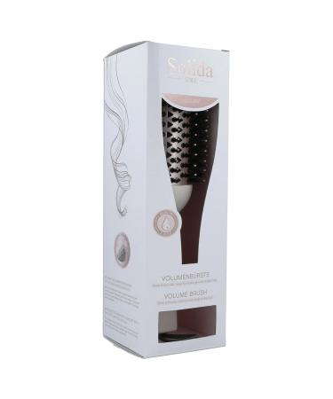 Solida Pure Luxury Volume Round Brush - 44mm Natural Bristles & Keratin Coating for Glossy Finish | International Shipping Available - Buy Online on GoSupps.com