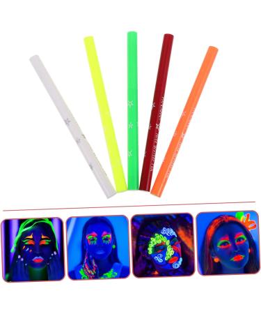 FOMIYES 10 Pcs Halloween Paint Pen Fluorescence Eyeliner Fluorescence Liner Eyeliner Pen Eye Liner Plastic 12.00X0.80X0.80CMx2pcs Assorted Colorx2pcs - Buy Online on GoSupps.com