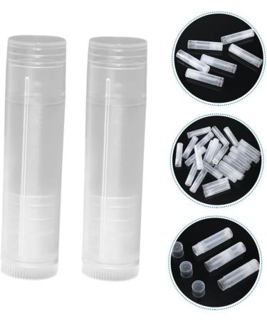 SOESFOUFU 100pcs Empty Lipstick Tube Lip Gloss Tubes Bulk DIY Lip Gloss Tubes Lip Gloss Containers Empty Pp - Buy Online on GoSupps.com