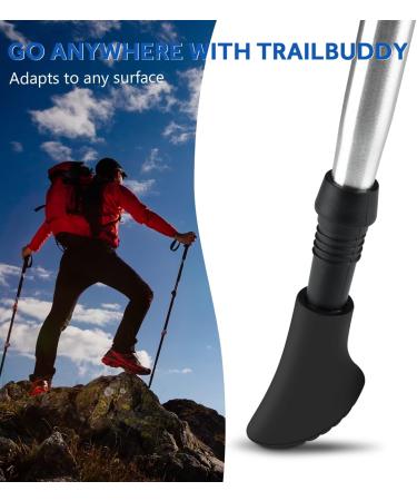 Lolypot Nordic Walking Pads - 12pcs Asphalt Rubber Buffers for All Nordic Walking & Hiking Sticks - Buy Online on GoSupps.com